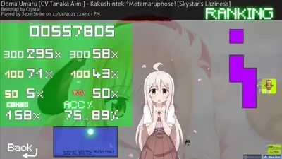 Skin screenshot - Ranking panel