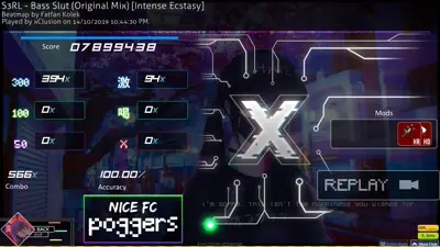 Skin screenshot - Ranking panel