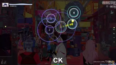 Skin screenshot - CK (Cyperdark)